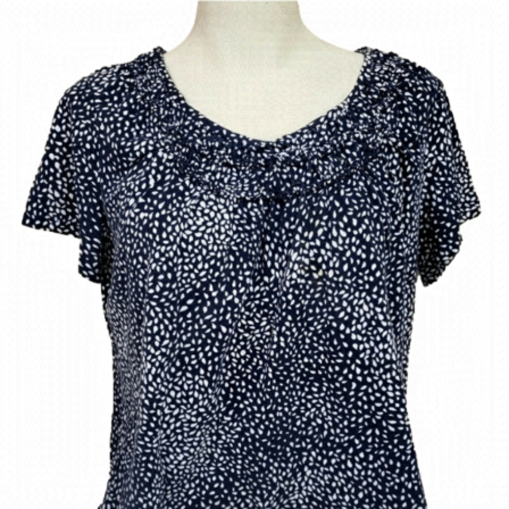 St John's Bay Short Sleeve Blouse